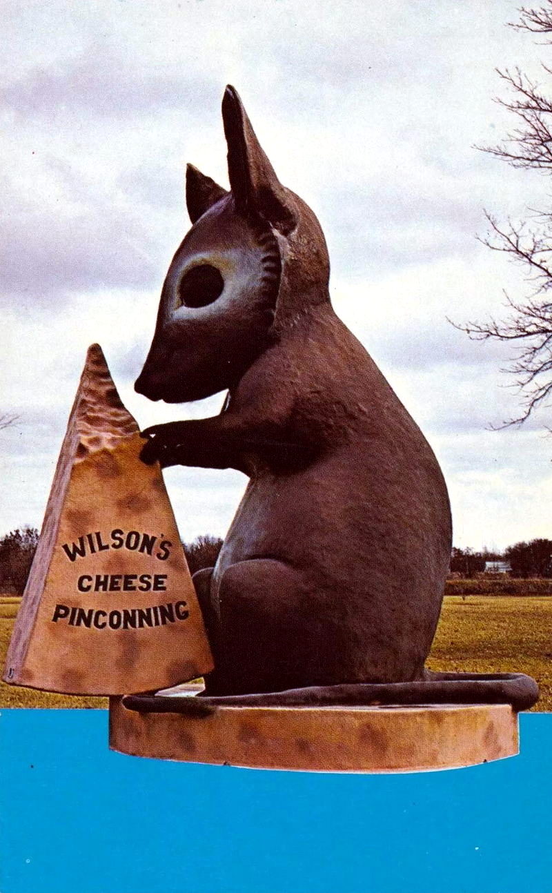 Wilsons Cheese Shop - Vintage Postcard (newer photo)